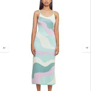 NWT House of Sunny Good Vibrations Dress, Size 4